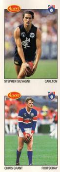 1994 Allen's Double Up Series #C253-013 Stephen Silvagni / Chris Grant Front